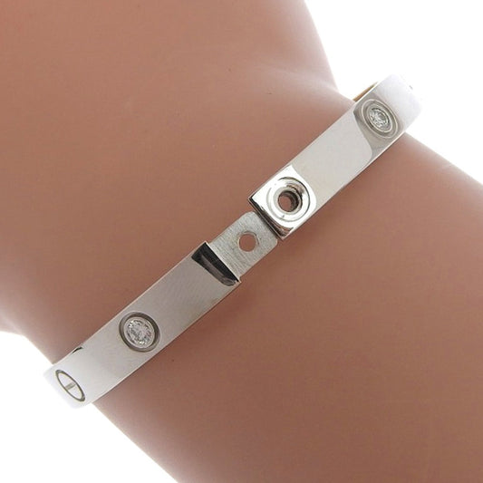 Silver Cartier Handcuff-H7